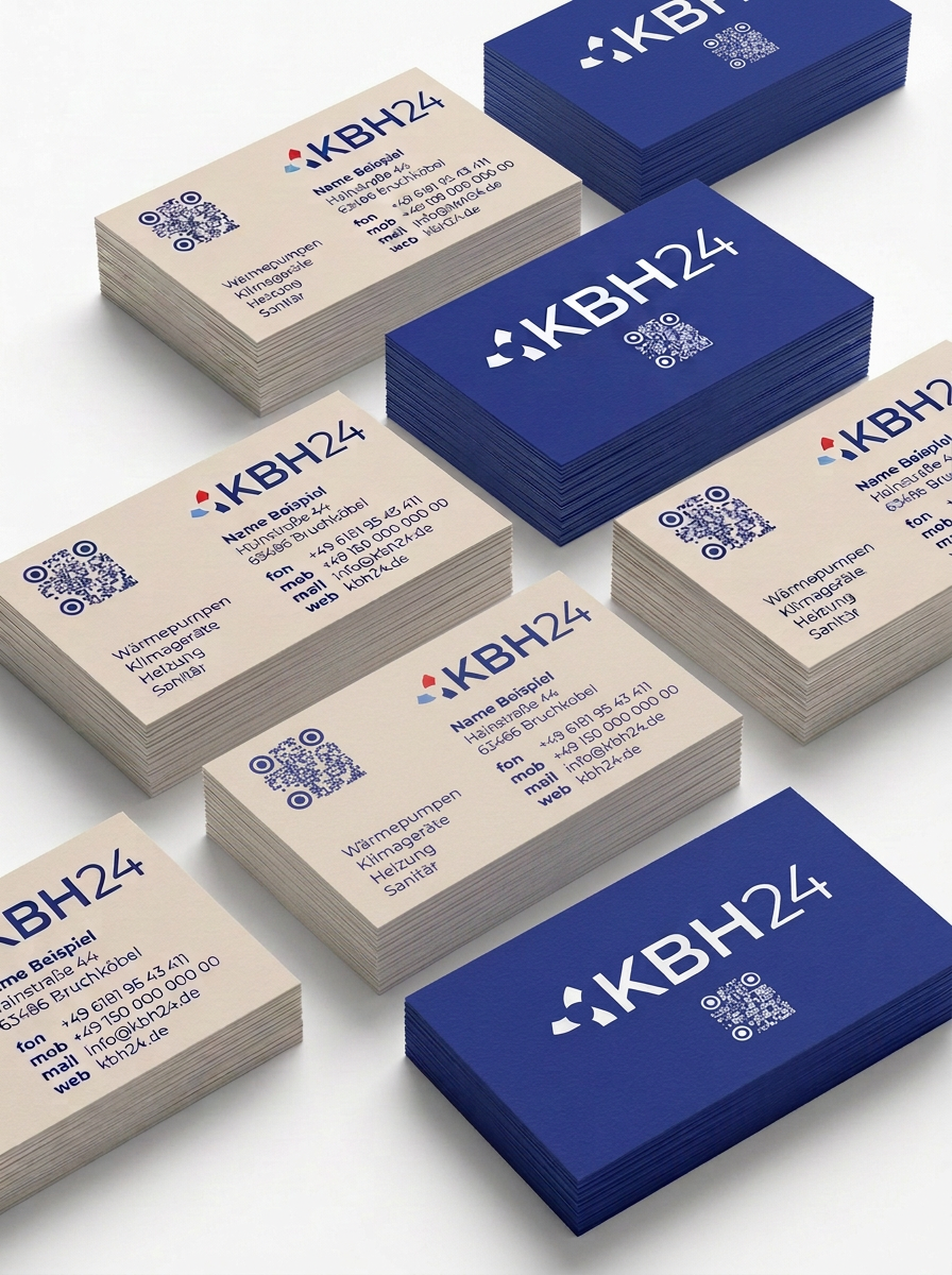 Visitenkarten Grafikdesign KBH24